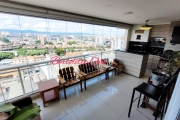 Apartamento para venda, 162m2, 3 quartos (3 suítes), 3 vagas, Sacada churrasqueira gourmet, Lapa