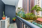 Apartamento Moema 101m²- 3 quartos (sendo 1 suíte) -  2 vagas