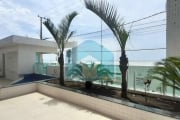 Apartamento em Mongaguá, 3 dormitórios, andar alto frente Mar.