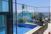 Cobertura Brooklin , 4 suites, 5 vagas, 300 m², com piscina .