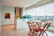 Apartamento Brooklin, 258m², 3 suítes, 4 vagas, lazer de clube