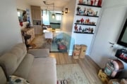 Apartamento Campo Belo, 64m², 2 dormitorios, 1 suite e 1 vaga.