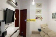 Apartamento com 2 dormitórios à venda, 50 m² por R$ 350.000 - Vila Scarpelli - Santo André/SP