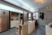 Loft mobiliado no Centro Histórico de Porto Alegre