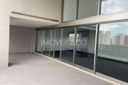 Apartamento semi-mobiliado NOVO à venda na Vila Olímpia, São Paulo-SP, com 4 suítes, 4 vagas de garagem, 275m².