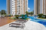 Apartamento novo e semi-mobiliado com 2 quartos, sendo 1 suite e vaga coberta. Condomínio Clube no Ecoville