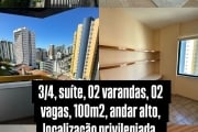 Apartamento a venda 3/4 sendo 1 suíte 100 m2 no Caminho das Árvores