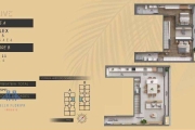 Apartamento Duplex à venda, 127 m² por R$ 2.172.116,02 - Cacupé - Florianópolis/SC