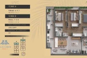 Apartamento à venda, 100 m² por R$ 1.808.928,91 - Cacupé - Florianópolis/SC