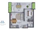 Apartamento à venda, 74 m² por R$ 1.188.000,00 - Estreito - Florianópolis/SC