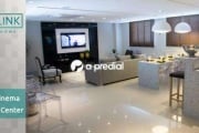 Apartamento na planta STAR, com 44,97 m², MOBILIADO, PARCIAL dispõem de 02 quartos e 01 banheiro social, ampla sala integrada à cozinha americana e um