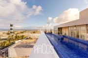 Apartamento no Grand Smart Residence, Coroa do Meio, a poucos passos da praia