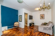 APARTAMENTO DE 01 DORMITÓRIO,  sala de estar, cozinha, área de serviço separada, banheiro social. FICA COM BALCÃO E ARMARIOS NA COZINHA , AR CONDICIONADO SPLIT,  TODO EM PISO PARQUET,  PRIMEIRO ANDAR 