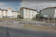 Apartamento com 2 dormitórios, living, banheiro social, cozinha, área de serviço em condomínio fechado com porteiro eletrônico e portaria 24 hs.