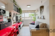 Apartamento a venda no bairro Passo da Areia mobiliado no Rossi Passeio, vista perene, iluminado e bem ventilado. &lt;BR&gt;&lt;BR&gt;Apartamento com 2 dormitórios, sendo 1 deles suíte, living para 2 