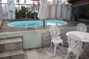 COBERTURA DUPLEX na Vila Mascote, com 2 suítes, varanda envidraçada, 2 vagas e lazer.