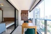 Vila Mariana Apartamento Studio Mobiliado Para Venda com 38m², 1 quarto e 1 vaga