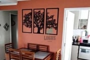 Apartamento com 54m², composto por 2 dormitórios,  à vista por R$ 288.000 - Vila Luzita, Santo André/SP