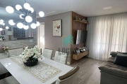 Apartamento IMPECÁVEL no Condomínio Vida Home Resort com 76m², 3 dormitórios sendo 1 suíte, à venda por R$ 575.000 - Vila Helena, Santo André/SP