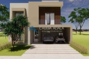 Casa à venda em Paulínia, Parque Brasil 500, com 4 suítes, com 282 m², Residencial Santorini