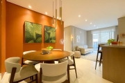 Apartamento central mobiliado, Residencial Baviera