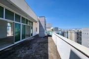 Excelente cobertura no Península com 622 m² e disposição de 4 suítes + dependência completa