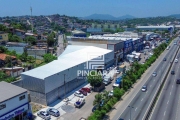 10 lojas disponíveis para aluguel, com tamanhos de 65m² a 250m² e valores a partir de R$8.000, chegando até R$18.000 - Colubandê - São Gonçalo/Niterói