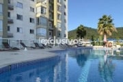 Cobertura plana de 130m² privativos com 1 suíte mais 2 dormitórios, terraço e 2 vagas no Saguaçu por R$ 843.000,00*