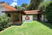 Casa Térrea com 4 Quartos (2 Suítes) e Quintal, 269 m² - venda por R$ 980.000 ou aluguel por R$ 907/mês - Granja Viana II - Cotia/SP