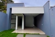 Casa á venda com 03 quartos sendo 01 suíte, terreno de 180m² em Igarapé MG!