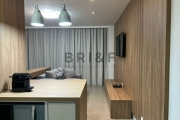 Apartamento para locação 1 suíte, 1 vaga, 1 banheiro, 40m² , Brooklin Paulista, São Paulo,Sp