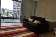 Apartamento Studio no Brooklin com 41m² , 1 dormitório, 1 banheiro, 1 suíte