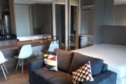 Apartamento Studio no Brooklin com 41m² , 1 quarto, 1 banheiro, 1 suíte - São Paulo - Sp