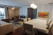 Apartamento Mobiliado, com 3 dormitórios, 2 suítes, 3 vagas, 154m2-- Brooklin Novo