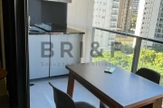 APARTAMENTO PARA LOCAÇÃO MOBILIADO AO LADO DO METRÔ 37 M² , 1 DORMITÓRIO, 1 VAGA - CAMPO BELO - SP