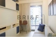 APARTAMENTO PARA LOCAÇÃO E VENDA NO BROOKLIN - HABITARTE VERDE 41 M², 1 DORM, 1 VAGA MOBILIADO - SP