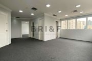 Sala comercial para venda e locação no Campo Belo, 2 salas, 2 vagas com 64m²