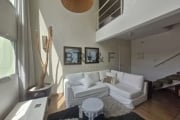 Apartamento  duplex mobiliado para alugar com 2 dormitórios - 2 vagas - 59m2 - Moema