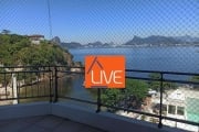 LIVE VENDE: BAIXOU!!! Excelente Apartamento com 2 quartos, sendo o terceiro reversível, vista mar, 100 m² por R$ 1.200.000 - Boa Viagem - Niterói/RJ