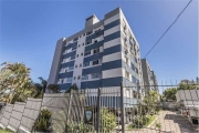 Apartamento 2 dormitórios, semi mobiliado, banheiro social, living com dois ambientes, cozinha, área de serviço e banheiro.  Condomínio com salão de festas, portaria 24 h.&lt;BR&gt;Vaga dupla de garag