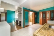 Apartamento de 52m² bem distribuídos, com 01 dormitório com armário, living, sacada, cozinha, área de serviço e banheiro social. &lt;BR&gt;Condomínio bem conservado com hall de entrada, conta com elev