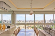 Apartamento com uma das mais lindas vistas da cidade  no empreendimento Porto Alegre IncomparáveL , Cyrella Goldzstein, em andar alto com 126 m² privativos, 3 dormitórios sendo um suíte master e os de