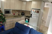 Apartamento 2 quartos, sala, cozinha, área de serviço, banheiro. Estacionamento rotativo, praça, churrasqueira, portaria 24 hs.