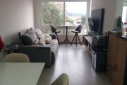 Venda de apartamento de 2 quartos com uma suíte e 2 banheiros. Com ar condicionado, churrasqueira , junker, cortinas de mármore, mobiliada toda nova, 2 vagas de garagem e elevador.&lt;BR&gt;&lt;BR&gt;