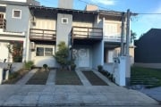 vende lindo sobrado no Lagos de Nova Ipanema, 03 dormitórios, 2 banheiros, 01 suíte, 1 lavabo, cozinha, quartos e banheiros mobiliados, espaço gourmet nos fundos com portas de vidro, piscina privativa