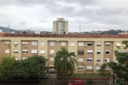 Apartamento de 1 quarto, no bairro Jardim Botânico, c/45 m² privativo, living p/ dois ambientes, cozinha, banheiro social, de frente, boa ventilação, silencioso. Sem vaga de garagem.&lt;BR&gt;Edifício