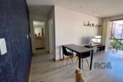 Excelente apartamento de um dormitório, com peças amplas e iluminadas pelo sol da manhã, ventilação cruzada,  localizado em rua tranquila do centro de São Leopoldo, living com sacada fechada, banheiro