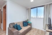 Excelente apartamento semi mobiliado com 2 dormitórios, banheiro social, living, cozinha americana com área de serviço integrada e 1 vaga de garagem fixa. Bem iluminado e ventilado. Ficam os móveis fi