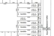 Lotes de terrenos - Financiável.       &lt;BR&gt;Excelente terreno no bairro Belém Novo, com 159,50m², em  ótima localização próximo ao centro do bairro, medindo 5,50m X 29,00m. &lt;BR&gt;Terreno matr