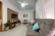 Vende-se apartamento de 2 dormitórios, banho social, reformado, cozinha, área de serviço independente, piso laminado nos dormitórios e living, ensolarado com vista perene e boa ventilação. Prédio próx